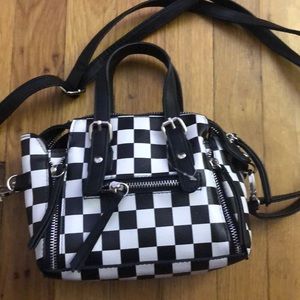 Checkered purse